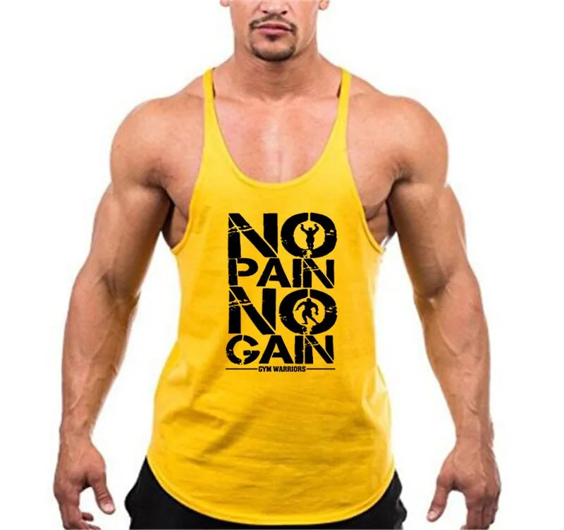 Cotton Gym Sleeveless Tank Top for Men