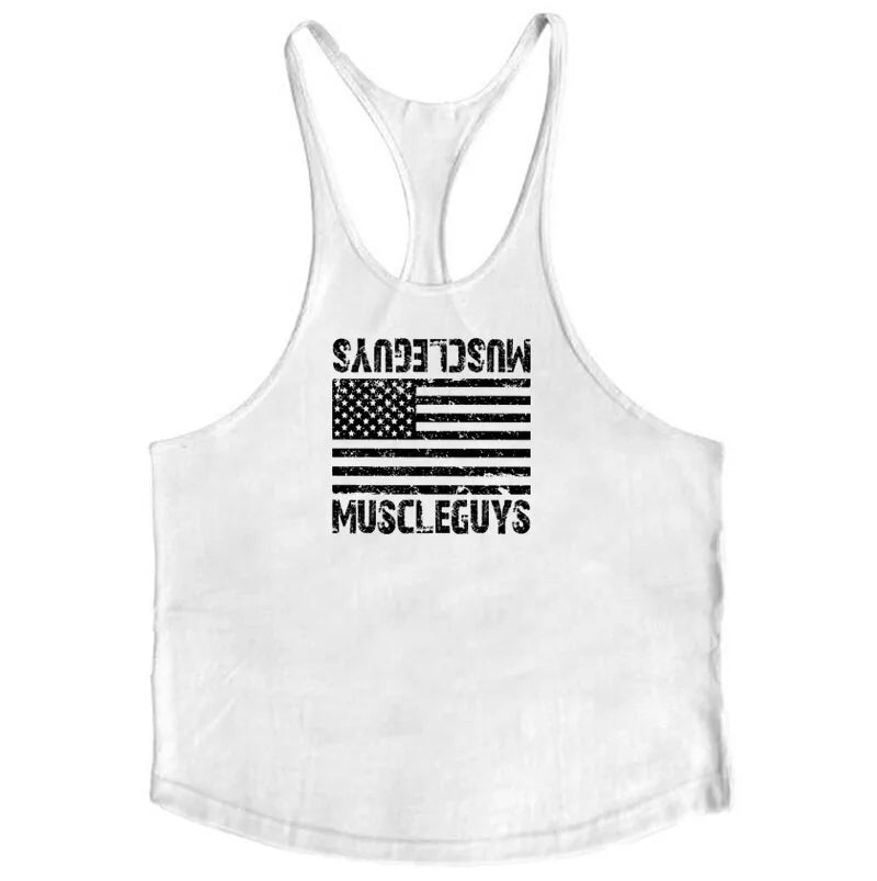 Cotton Gym Sleeveless Tank Top for Men