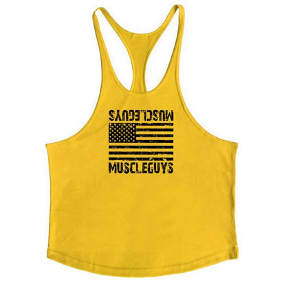 Cotton Gym Sleeveless Tank Top for Men