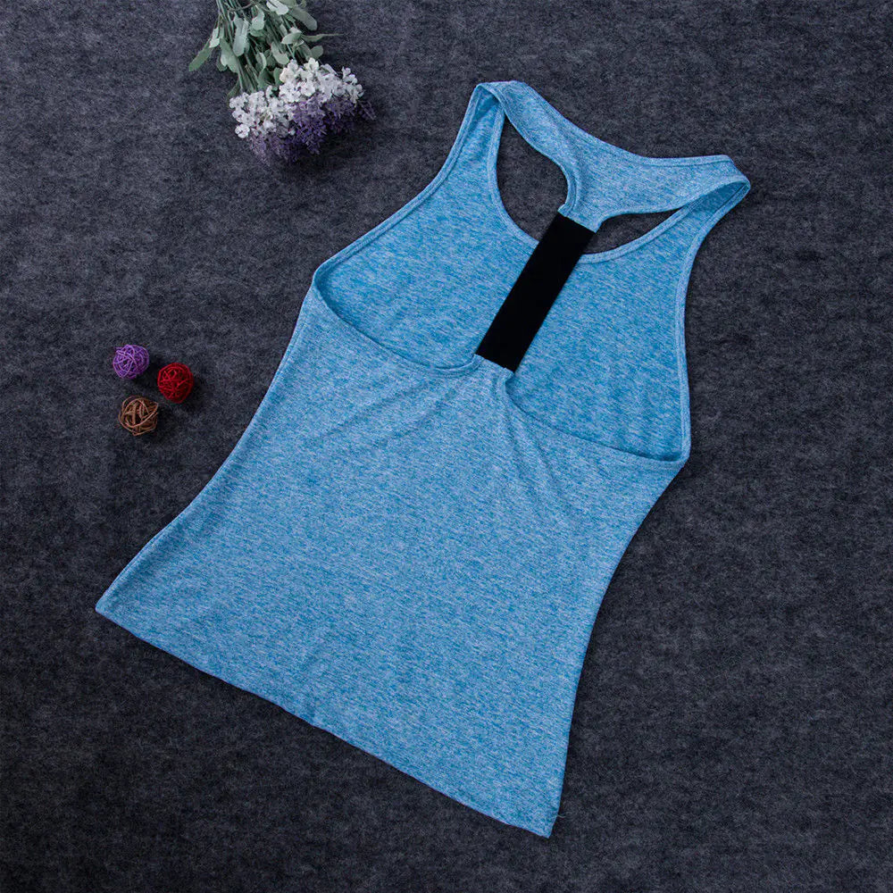 Women's Casual Sleeveless Fitness Tops