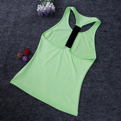 Women's Casual Sleeveless Fitness Tops