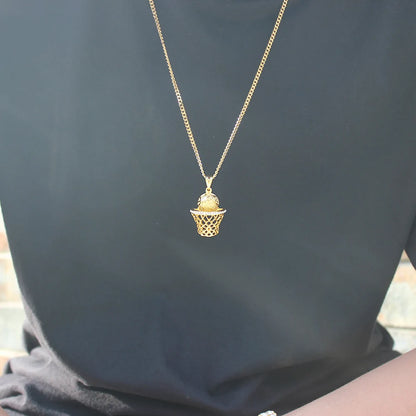 Basketball Necklace