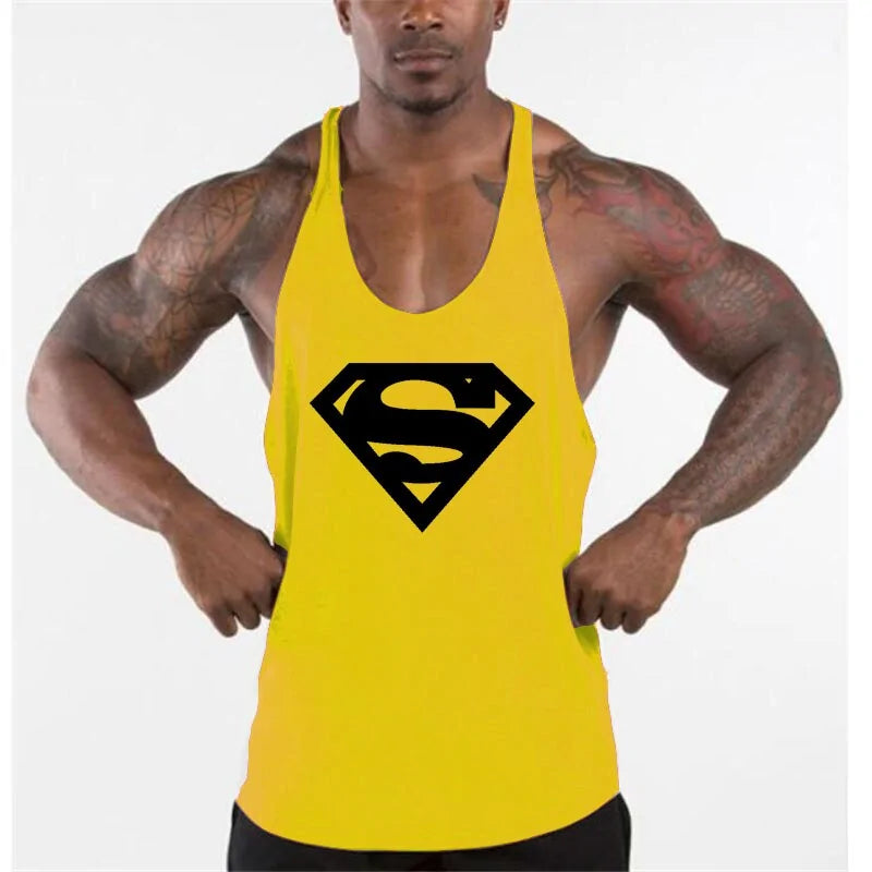 Cotton Gym Sleeveless Tank Top for Men