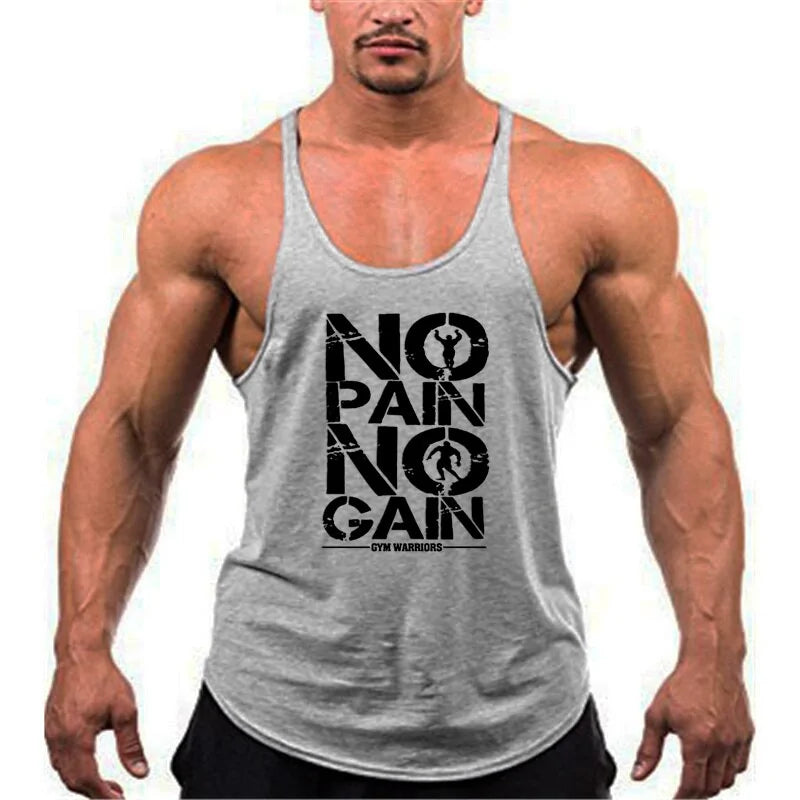 Cotton Gym Sleeveless Tank Top for Men