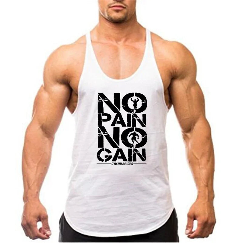 Cotton Gym Sleeveless Tank Top for Men