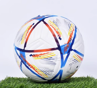 Machine-Stitched Football Ball