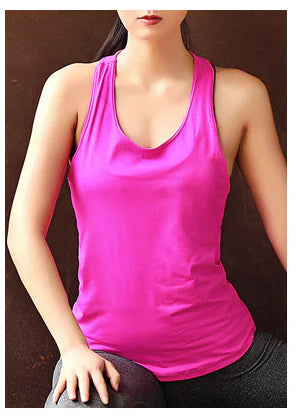 Women's Casual Sleeveless Fitness Tops