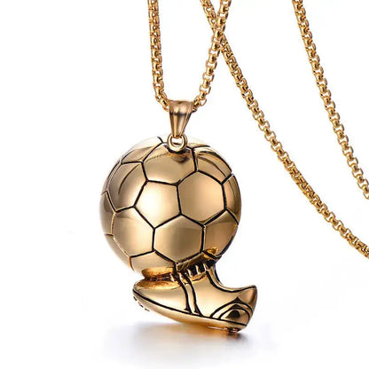 Soccer Shoe Pendant Necklace