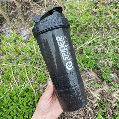 Layer Shaker Protein Bottle