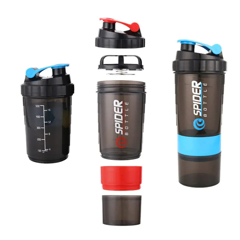 Layer Shaker Protein Bottle